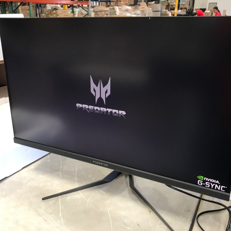 Photo 3 of Acer Predator XB323U GPbmiiphzx 32" WQHD (2560 x 1440) IPS NVIDIA G-SYNC Compatible Monitor, VESA Certified DisplayHDR600, Up to 0.5ms, 170Hz, (1 x Display Port, 2 x HDMI and 4 x USB 3.0), Black
