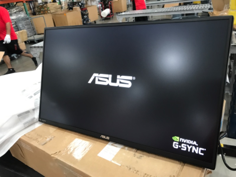 Photo 3 of ASUS TUF Gaming 25" 1080P Monitor (VG259Q) - Full HD, IPS, 144Hz, 1ms, Extreme Low Motion Blur, Speaker, Adaptive-Sync, G-SYNC Compatible, VESA Mountable, DisplayPort, HDMI, Height Tilt Adjustable
