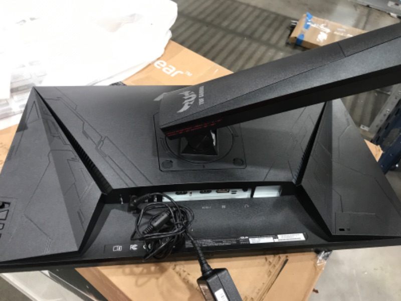 Photo 2 of ASUS TUF Gaming 25" 1080P Monitor (VG259Q) - Full HD, IPS, 144Hz, 1ms, Extreme Low Motion Blur, Speaker, Adaptive-Sync, G-SYNC Compatible, VESA Mountable, DisplayPort, HDMI, Height Tilt Adjustable
