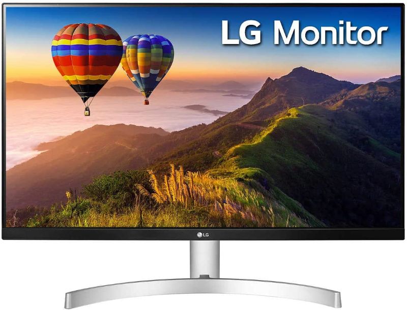 Photo 1 of **hAS LINE THRU SCREEN ON THE BOTTOM***LG 27GN800-B Ultragear Gaming Monitor 27" QHD (2560 x 1440) IPS Display, IPS 1ms (GtG) Response Time, 144Hz Refresh Rate, NVIDIA G-SYNC Compatible, AMD FreeSync Premium - Black
