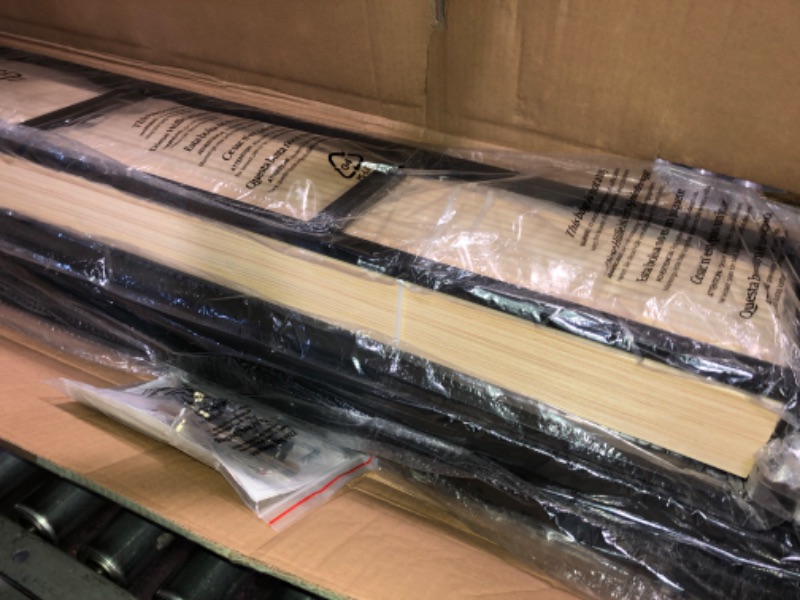 Photo 1 of zinus 9 inch high profile metal smart box spring / mattress foundation / wood slat support / easy assembly, queen