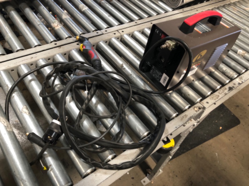 Photo 3 of (MISSING MANUAL) LOTOS LTP5000D 50Amp Non-Touch Pilot Arc Plasma Cutter, Dual Voltage 110V/220V, 1/2 Inch Clean Cut, Brown