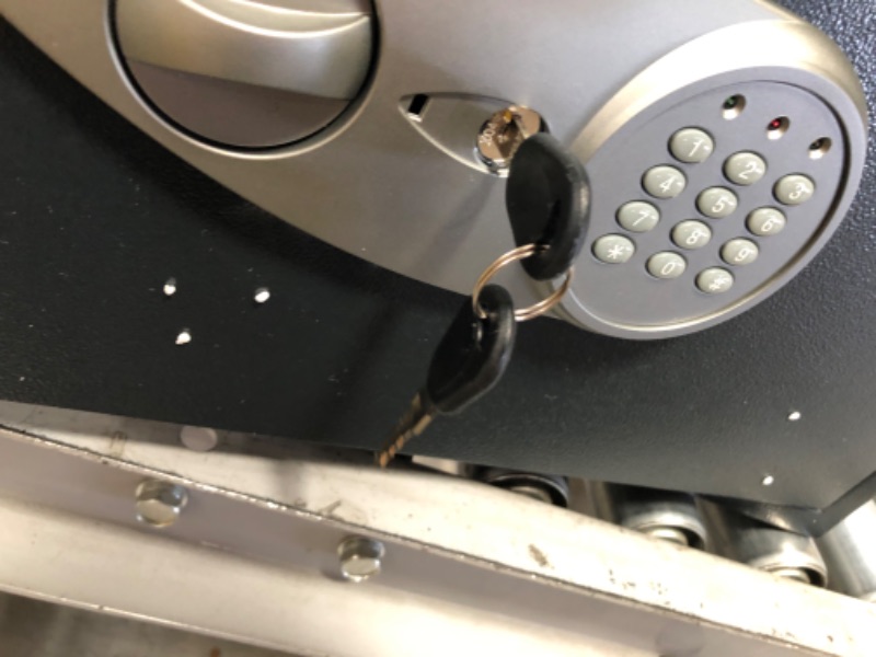 Photo 4 of (COSMETIC DAMAGE) SentrySafe X125 Security Safe with Digital Keypad 1.2 Cubic Feet (Extra Large), Black