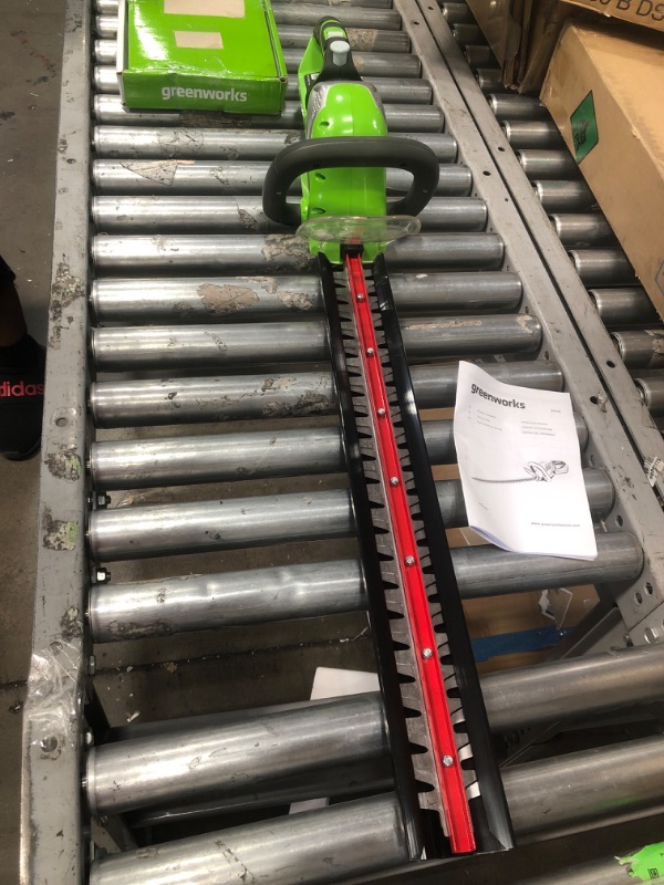 Photo 2 of Greenworks 40V 24" Cordless Hedge Trimmer, Tool Only
