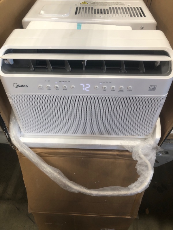 Photo 2 of Midea 12,000 BTU U-Shaped Inverter Window Air Conditioner WiFi, 9X Quieter, Over 35% Energy Savings ENERGY STAR MOST EFFICIENT
