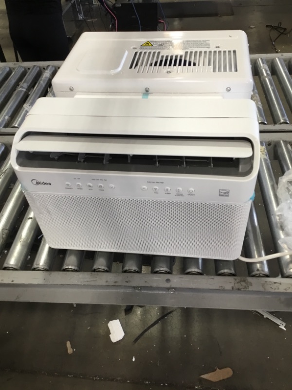 Photo 3 of Midea 8,000 BTU U-Shaped Inverter Window Air Conditioner WiFi, 9X Quieter, Over 35% Energy Savings ENERGY STAR MOST EFFICIENT
