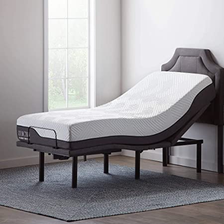 Photo 1 of ***PARTS ONLY*** LUCID L600 Adjustable Bed Base Frame - With Massage Features - Bluetooth Compatible with Companion App - Head and Foot Incline - Under Bed Lighting - Dual USB Charging Stations - Twin XL
