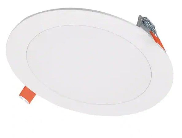 Photo 1 of HLBSL 6 in. Color Selectable New Construction or Remodel Canless Recessed Integrated LED Kit
