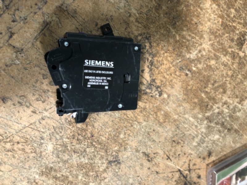 Photo 3 of Siemens 20 Amp 1-Pole Combination Type AFCI Plug-On Neutral Circuit Breaker