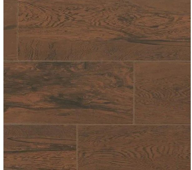 Photo 1 of 1 case ***Glenwood Cherry 7 in. x 20 in. Ceramic Floor and Wall Tile (10.89 sq. ft. / case)
