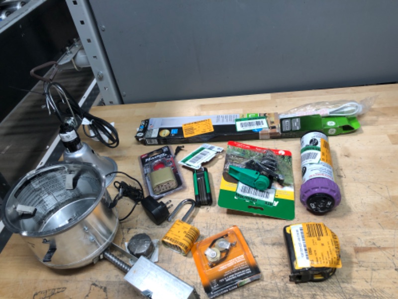 Photo 1 of  Bundle Of assorted  home , Electrical &  plumbing items (11 items )
