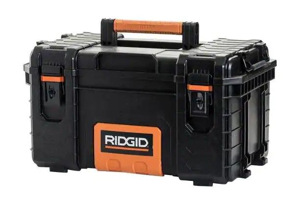 Photo 1 of 22 in. Pro Tool Box, Black
