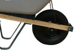 Photo 1 of **tire only ****Anvil 6 cu. ft. Steel Wheelbarrow with a Pneumatic Tire
