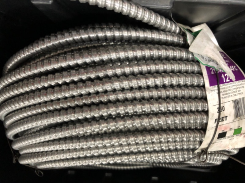 Photo 1 of 12/2 x 250 ft. Solid MC Lite Cable
