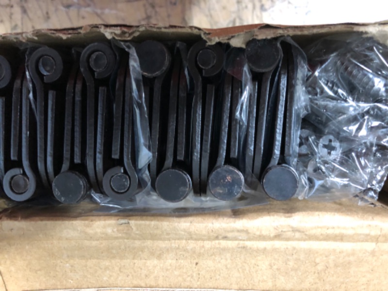 Photo 1 of 3-1/2 in. x 5/8 in. Radius Oil-Rubbed Bronze Door Hinge Value Pack (12 per Pack)
