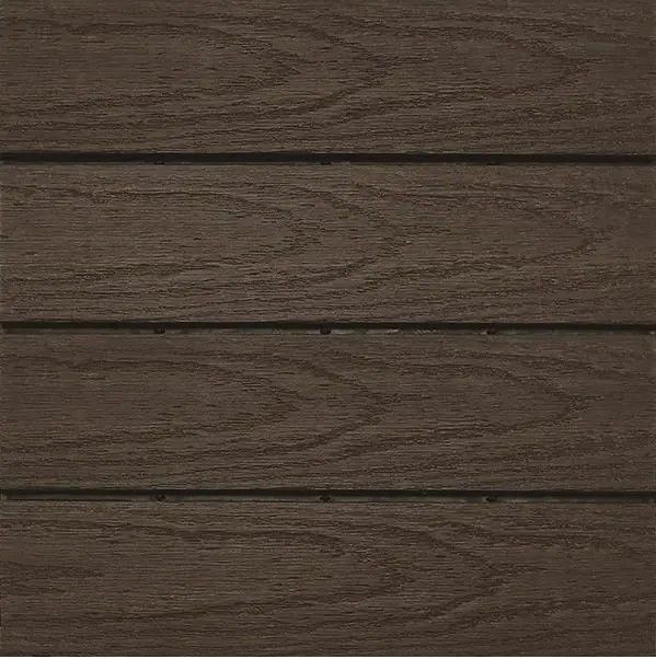 Photo 1 of *10 TILES *
NewTechWood
UltraShield Naturale 1 ft. x 1 ft. Quick Deck Outdoor Composite Deck Tile in Spanish Walnut (10 sq. ft. per Box)