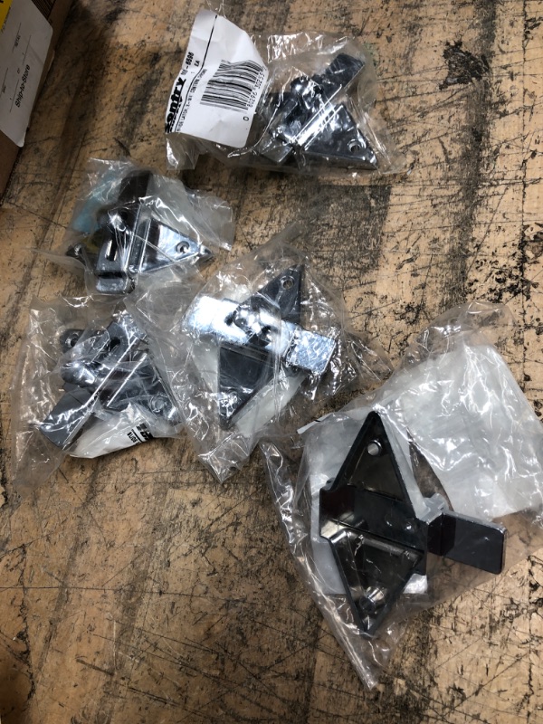 Photo 1 of 2-3/4 in. Hole Centers Chrome Slide Latch
