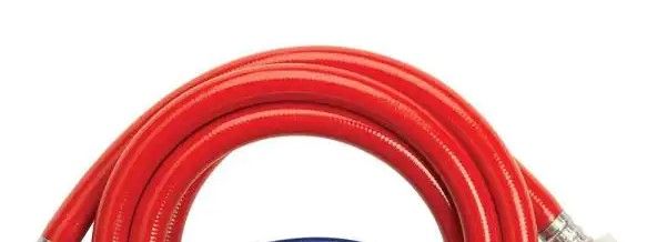 Photo 1 of 3/4 in. FIP x 3/4 in. FIP x 72 in. High Burst Washing Machine Fill Hose Pair
