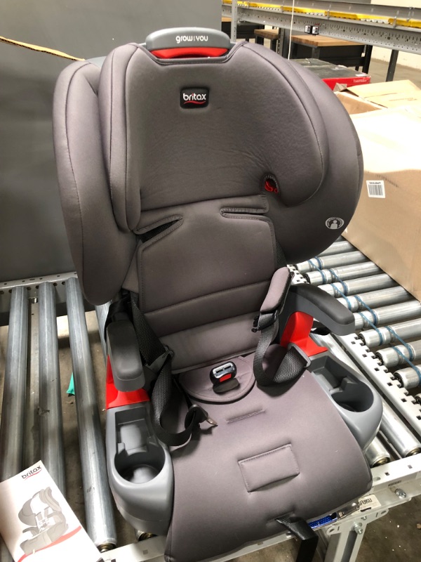 Photo 2 of Britax Grow with You Harness-2-Booster Car Seat, Pebble
