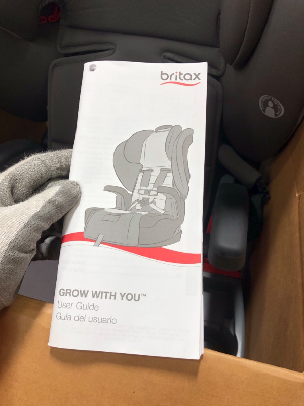 Photo 4 of Britax Grow with You Harness-2-Booster Car Seat, Pebble
