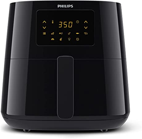 Photo 1 of Philips Essential Airfryer XL 2.65lb/6.2L Capacity Digital Airfryer with Rapid Air Technology, Easy Clean Basket, Black- HD9270/91
