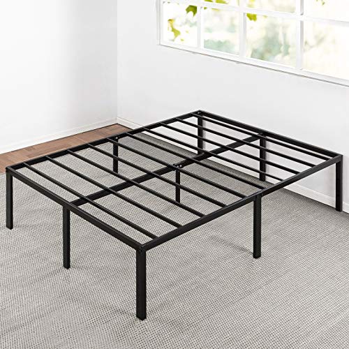 Photo 1 of ***INCOMPLETE PARTS ONLY*** Best Price Mattress 18 Inch Metal Platform Bed, Heavy Duty Steel Slats, No Box Spring Needed, Easy Assembly, Black, Full
