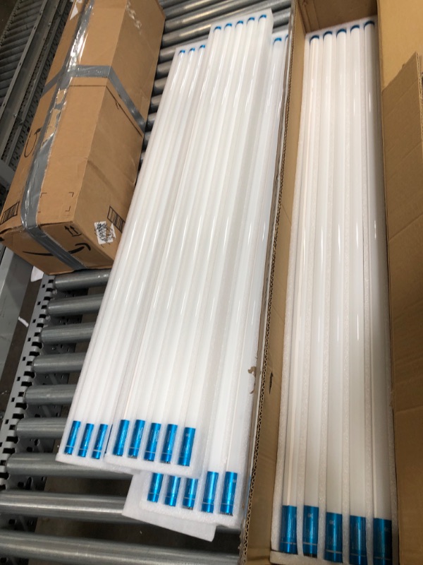 Photo 3 of 20 Pack 4FT LED T8 Ballast Bypass Type B Light Tube, 18W, 2400lm for Single-Ended & Dual-Ended Connection, 5000K, Frosted Lens, T8 T10 T12 Tube Light for G13, 120-277V, UL Listed
