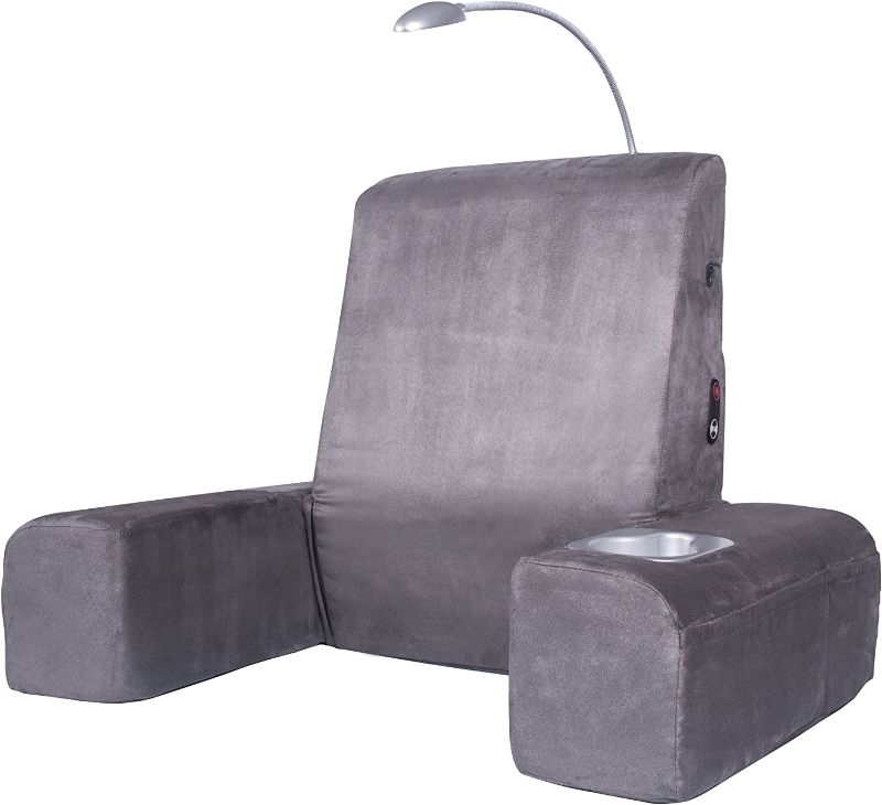 Photo 1 of Carepeutic Bed Lounger with Heated Comfort Massager, Gray