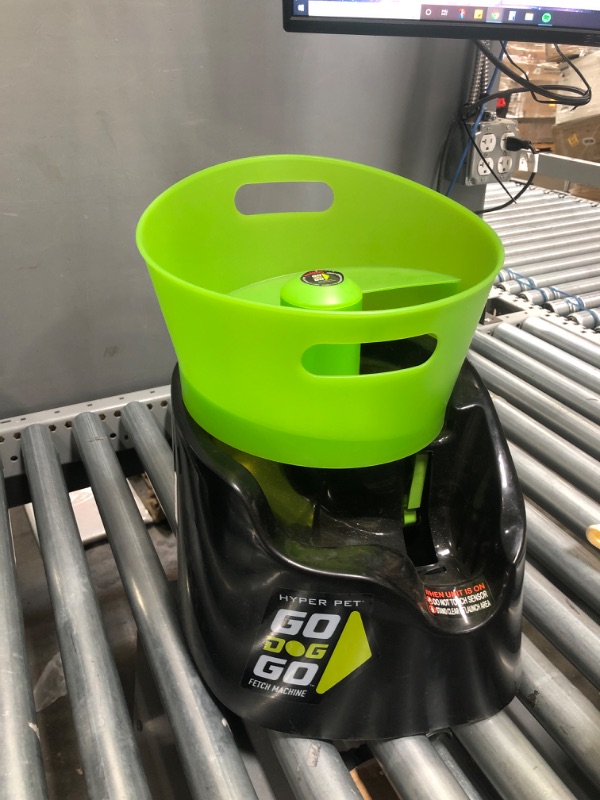 Photo 1 of GoDogGo Fetch Machine Dog Ball Launcher & Automatic Ball Launcher for Dogs (Tennis Ball Launcher for Dogs uses Tennis Balls for Dogs) Ball Launcher for Dogs that Love Fetch
