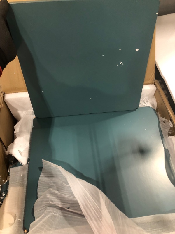 Photo 2 of ACME Furniture Becci End Table, 18"D x 20"W x 23"H, Teal
