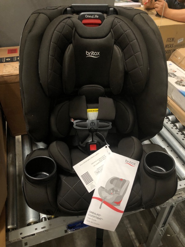 Photo 1 of Britax One4Life ClickTight All-in-One Car Seat, Black Diamond - 20.5 x 19.5 x 25 inches

