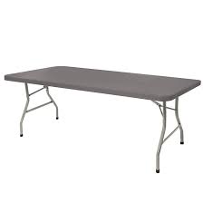 Photo 1 of 6' GREY TABLE