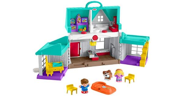 Photo 1 of Fisher-Price Little People Big Helpers Home Interactive Play House Set
