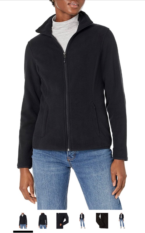 Photo 1 of Women's Classic-Fit Long-Sleeve Full-Zip Polar Soft Fleece Jacket