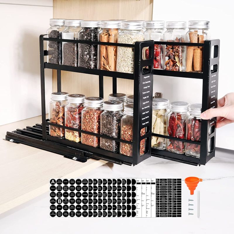 Photo 1 of  Pull Out Spice Rack Organizer for Cabinet 