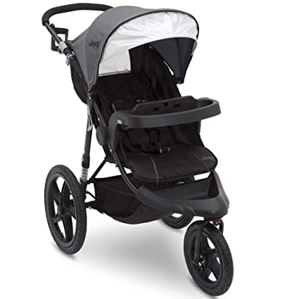 Photo 1 of Jeep Classic Jogging Stroller, Grey
