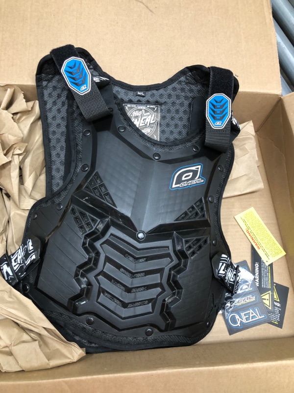 Photo 1 of DAMAGED ITEM
O'Neal 1285-004 Holeshot Chest Protector (Black, Medium/Large)
