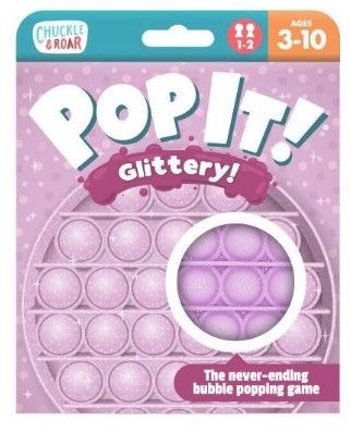 Photo 1 of Chuckle & Roar Pop It! Fidget and Sensory Game - Glitter Purple Bundle of 8
