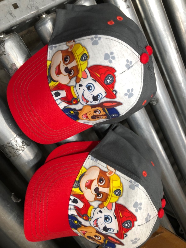 Photo 5 of 7 PACK PAW PATROL Nickelodeon Kid's Baseball Hat Adjustable Back Dogs New with Tags