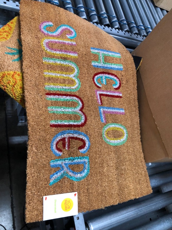 Photo 1 of 16x26 Hello Summer Doormat Brown - Sun Squad