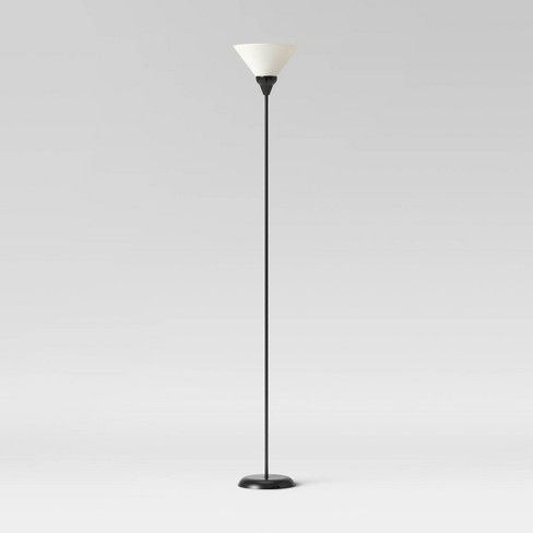 Photo 1 of 
Room Essentials Torchiere Floor Lamp, Black