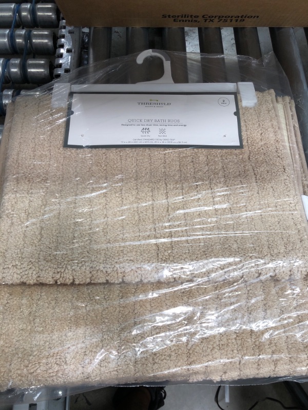 Photo 2 of 2pk Quick Dry Bath Rug Set - Threshold™
