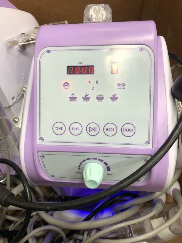 Photo 6 of  2--MEBUCN Hydrogen Oxygen Facial Machine, 6 in 1 Hydradermabrasion Machine Professional for Spa and Home Use, Hydro Facial Machine