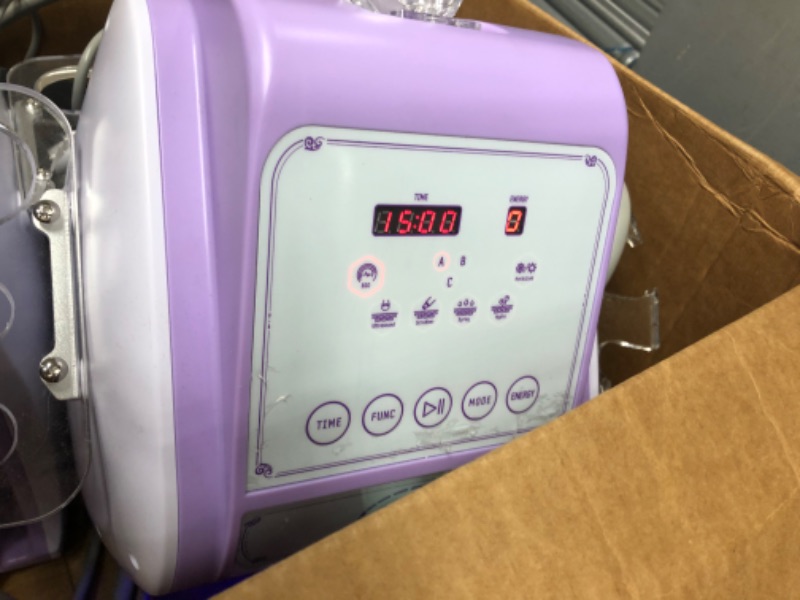 Photo 1 of  2--MEBUCN Hydrogen Oxygen Facial Machine, 6 in 1 Hydradermabrasion Machine Professional for Spa and Home Use, Hydro Facial Machine