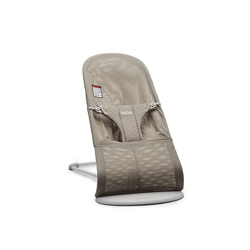 Photo 1 of BABYBJRN Bliss Mesh Bouncer in Grey
