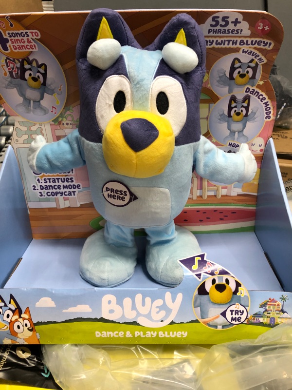 Photo 2 of Bluey Dance & Play Electronic Stuffed Animal
