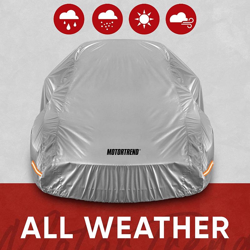 Photo 1 of 
Motor Trend SafeKeeper All Weather Car Cover - Advanced Protection Formula - Waterproof 6-Layer for Outdoor Use, for Sedans Up to 190" L