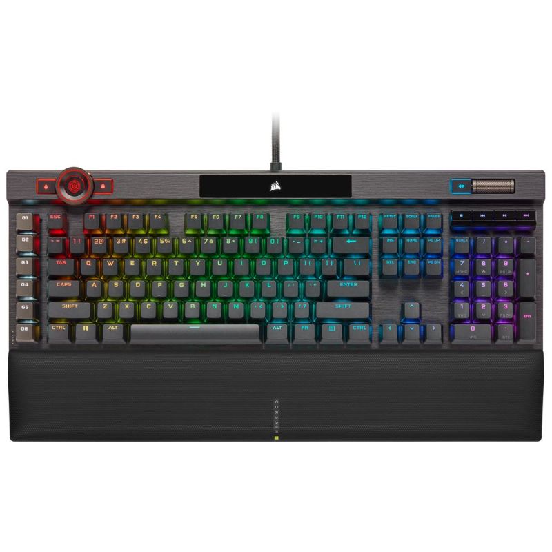 Photo 1 of Corsair K100 RGB Mechanical Gaming Keyboard - Cherry MX Speed RGB
