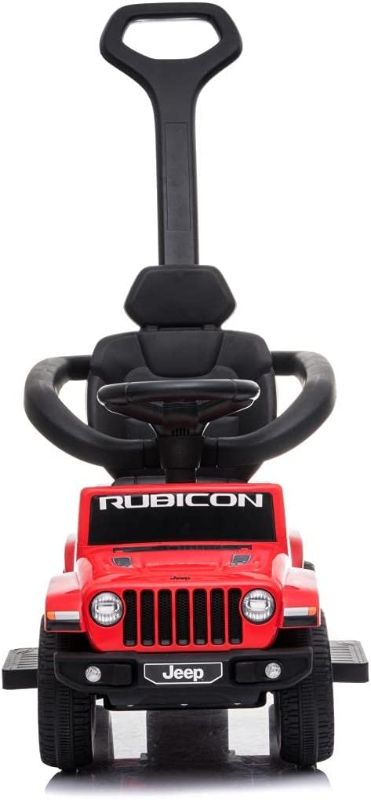 Photo 1 of Best Ride On Cars Jeep Rubicon 3 in 1 Push car, Red
