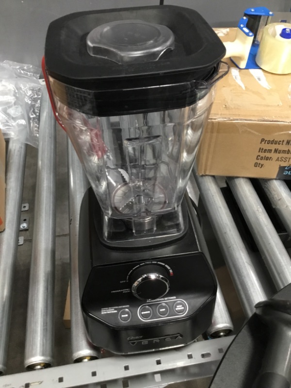 Photo 2 of Oster Versa Performance Variable Speed Blender Black (BLSTVB-RV0-000)
